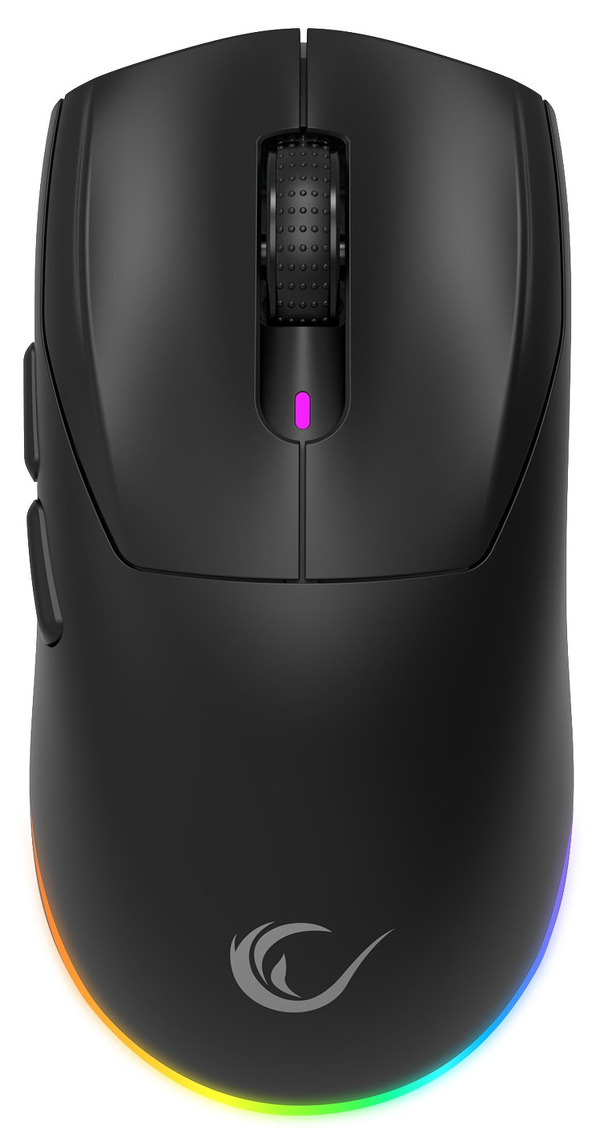 Zdjęcie produktu: Mysz bezprzewodowa Rampage Prote M5 24000 DPI RGB LED 1K Hz czarna