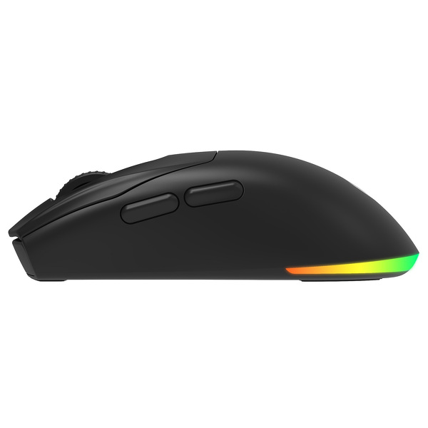 Zdjęcie produktu: Mysz bezprzewodowa Rampage Prote M5 24000 DPI RGB LED 1K Hz czarna