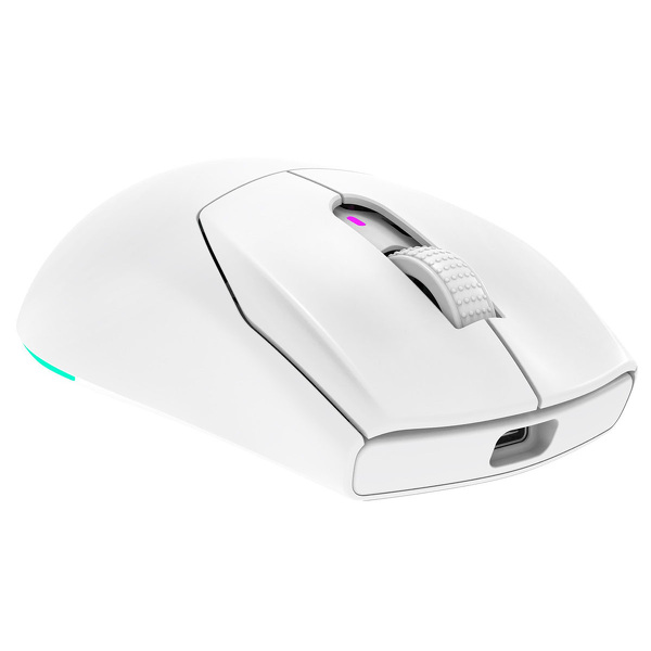 Zdjęcie produktu: Mysz bezprzewodowa Rampage Prote M5 24000 DPI RGB LED 1K Hz biała