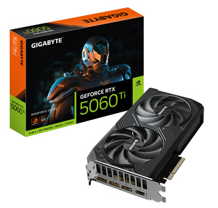 Miniatura produktu: Gigabyte GeForce RTX 5060 Ti WINDFORCE OC 16GB GDDR7 DLSS 4 (GV-N506TWF2OC-16GD)