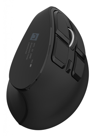 Miniatura produktu: Mysz bezprzewodowa wertykalna Natec Euphonie Pro BT 5.0 4000dpi cicha programowalna