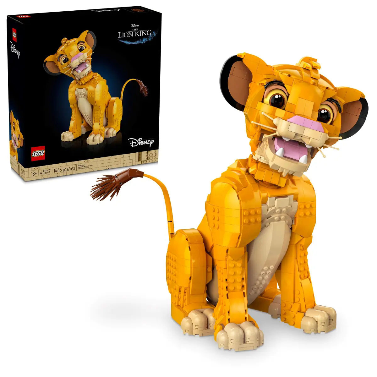 LEGO Disney 43247 Król Lew - młody Simba