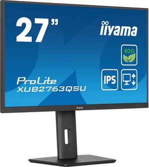 Miniatura produktu: iiyama XUB2763QSU-B127" IPS 100Hz PIVOT