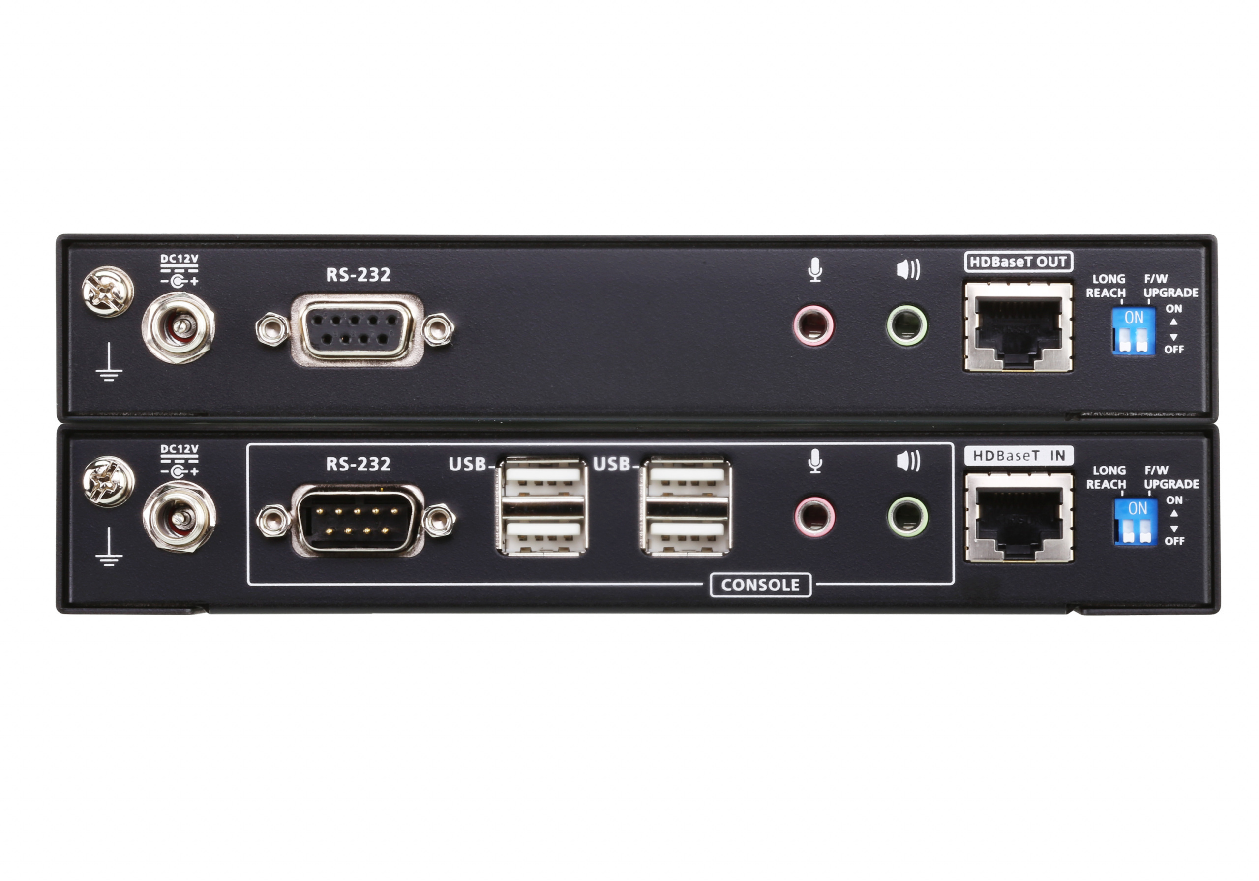 ATEN Extender KVM CE924-AT-G USB DisplayPort Dual View HDBaseT 2.0