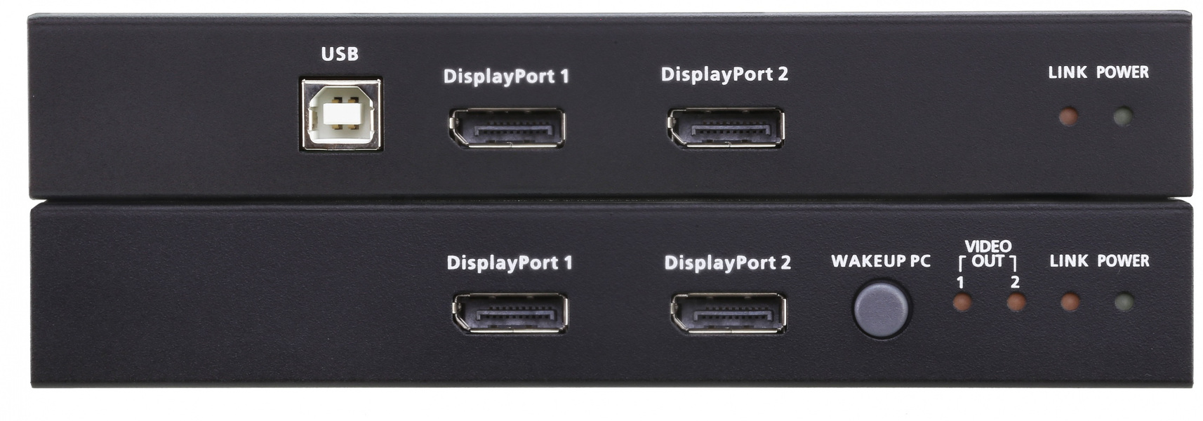 Zdjęcie produktu: ATEN Extender KVM CE924-AT-G USB DisplayPort Dual View HDBaseT 2.0