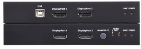 ATEN Extender KVM CE924-AT-G USB DisplayPort Dual View HDBaseT 2.0