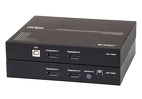 Miniatura zdjęcia: ATEN Extender KVM CE924-AT-G USB DisplayPort Dual View HDBaseT 2.0