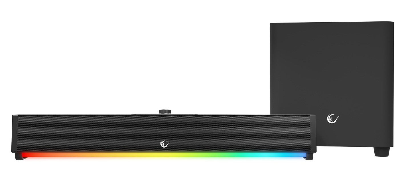 Głośniki gamingowy Rampage RM-1 SoundWave Plus TF, BT+USB+AUX, 64W soundbar