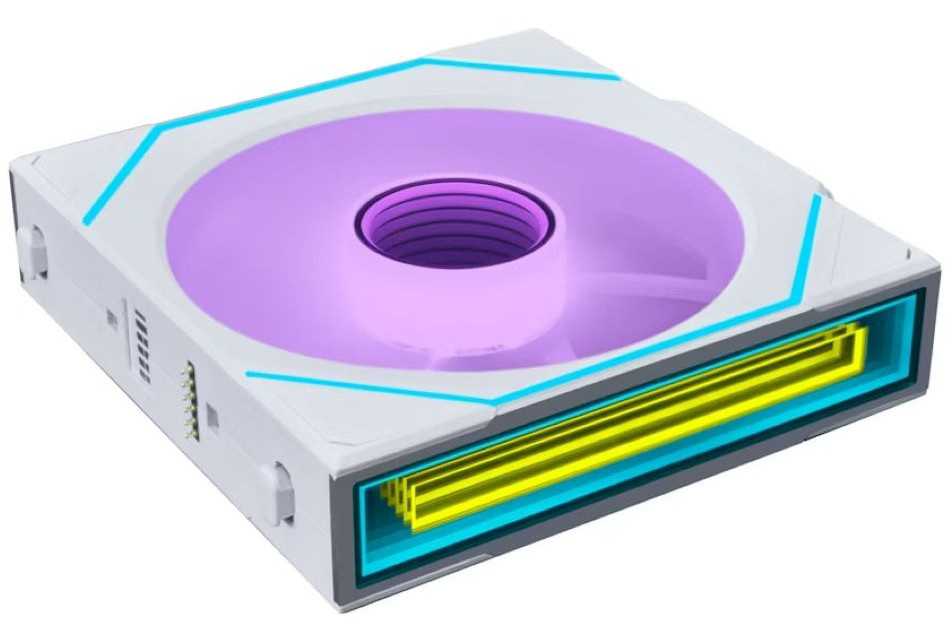 Lian Li UNI SL-INF Wireless ARGB PWM 120mm White x3