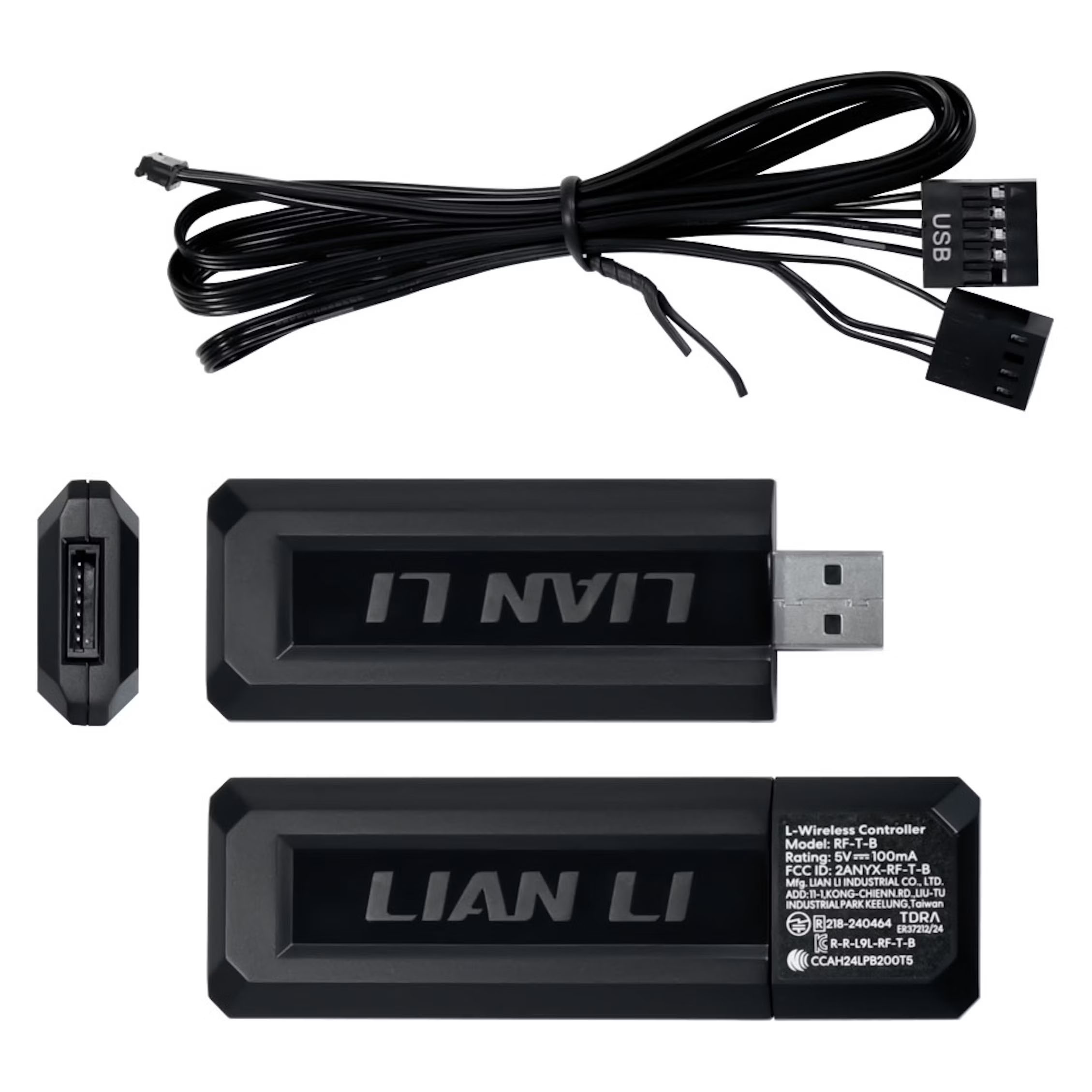 Lian Li UNI SL-INF Wireless ARGB PWM 120mm Black Reverse x3