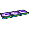 Wentylator Lian Li UNI FAN SL-INF Wireless ARGB PWM 120mm Black Reverse Blade 3 sztuki i kontroler (12RSLIN1W3B)