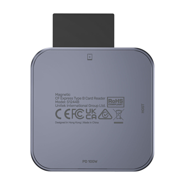 Zdjęcie produktu: Czytnik magnetyczny kart Unitek kart CF Express Type B Zdjęcie produktu: Czytnik magnetyczny kart Unitek kart CF Express Type B