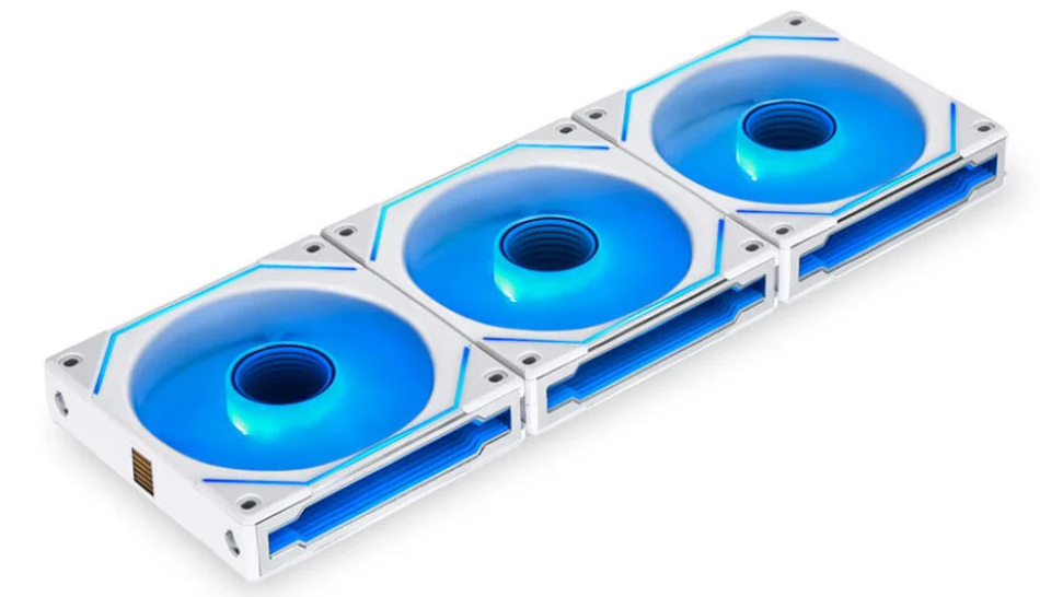 3xLian Li UNI SL-INF ARGB PWM 120mm White Reverse, kontrole 3xLian Li UNI SL-INF ARGB PWM 120mm White Reverse, kontrole