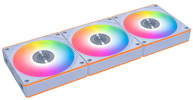 Wentylator Lian Li UNI FAN CL Wireless ARGB PWM 120mm White 3 sztuki i kontroler (12CL1W3W)