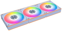 Wentylator Lian Li UNI FAN CL Wireless ARGB PWM Reverse Blade 120mm White 3 sztuki i kontroler (12RCL1W3W)