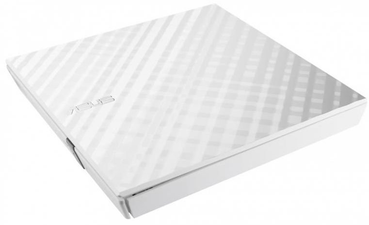 Nagrywarka zewnętrzna DVD-RW Asus SDRW-08D2S-U LITE WHITE BOX slim zewn. USB