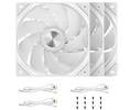 Miniatura zdjęcia: Wentylator Tryx Rota SL 120 ARGB White, zestaw 3szt. 120mm