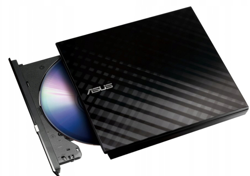 Zdjęcie produktu: Nagrywarka zewnętrzna DVD-RW Asus SDRW-08D2S-U LITE Black Box slim zewn. USB Zdjęcie produktu: Nagrywarka zewnętrzna DVD-RW Asus SDRW-08D2S-U LITE Black Box slim zewn. USB