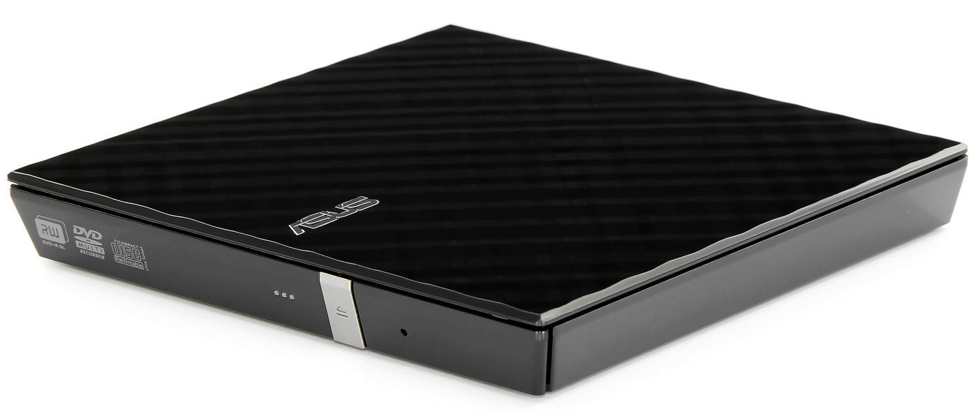Zdjęcie produktu: Nagrywarka zewnętrzna DVD-RW Asus SDRW-08D2S-U LITE Black Box slim zewn. USB Zdjęcie produktu: Nagrywarka zewnętrzna DVD-RW Asus SDRW-08D2S-U LITE Black Box slim zewn. USB