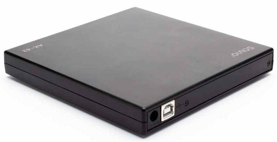 Nagrywarka zewnętrzna DVD-RW/CD-RW SAVIO AK-43 Czarna Slim zewn. USB