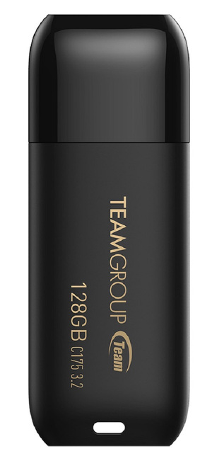 Miniatura produktu: Pendrive Team Group C175 128GB USB 3.2 Gen 1 Black