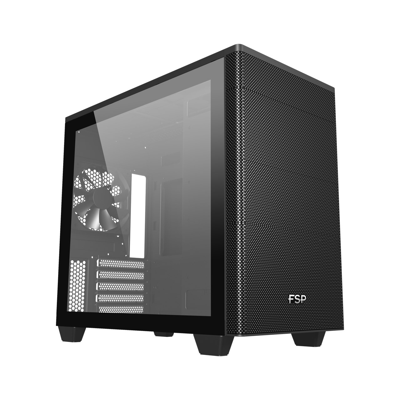 Obudowa do komputera FSP Fortron CST360B Micro ATX, Mini-ITX Czarna (POC0000181)