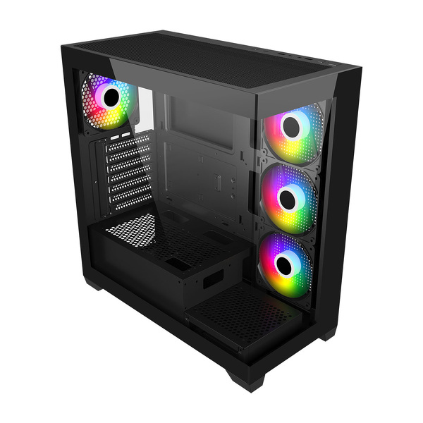 Zdjęcie produktu: Obudowa do komputera FSP Fortron M340 BA Micro ATX, Mini-ITX Czarna (POC0000272)