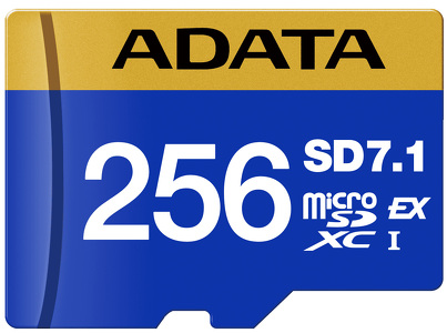 Miniatura produktu: Karta Adata microSDXC 256GB SD7.1 Express serii Premier Extreme 800/600 MB/s (UD256GEX3L1-C)