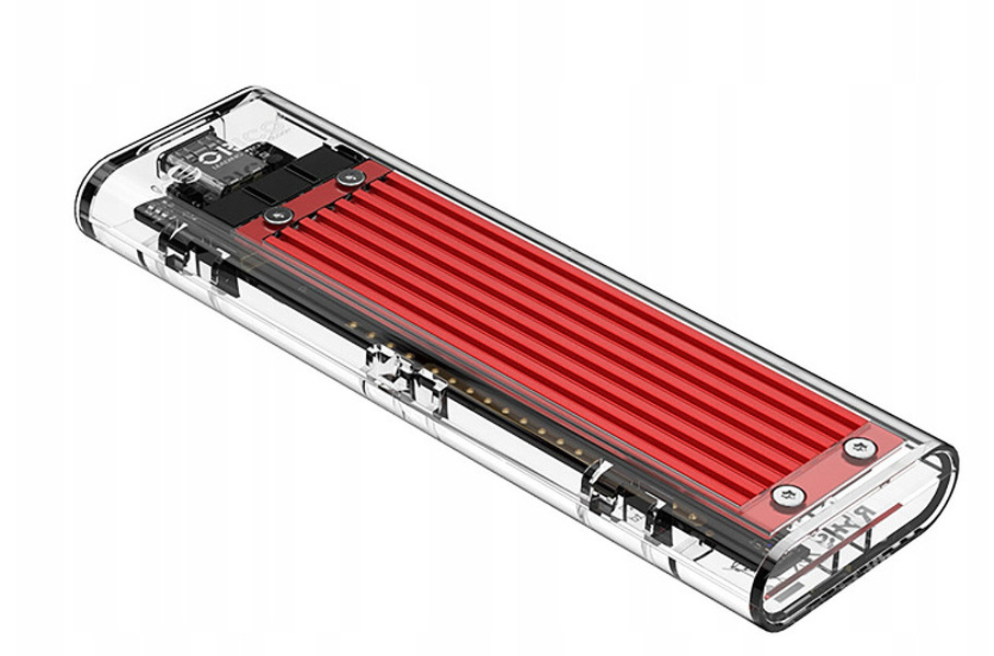 Zdjęcie produktu: Obudowa zewnętrzna na dysk SSD M.2 Orico USB 3.1 gen2 Red