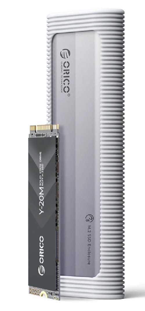 Obudowa SSD M.2 (PCIE/NVMe) ORICO USB-C 10Gbps AXM2-G2