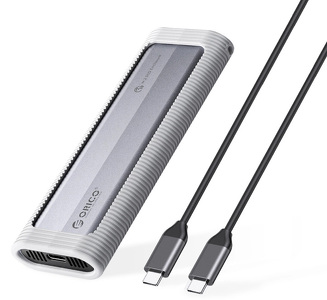Miniatura produktu: Obudowa zewnętrzna na dysk SSD M.2 (SATA/NVMe) ORICO USB-C 3.2 gen.2 10Gbps - szara (AXM2S-G2) Miniatura produktu: Obudowa zewnętrzna na dysk SSD M.2 (SATA/NVMe) ORICO USB-C 3.2 gen.2 10Gbps - szara (AXM2S-G2)