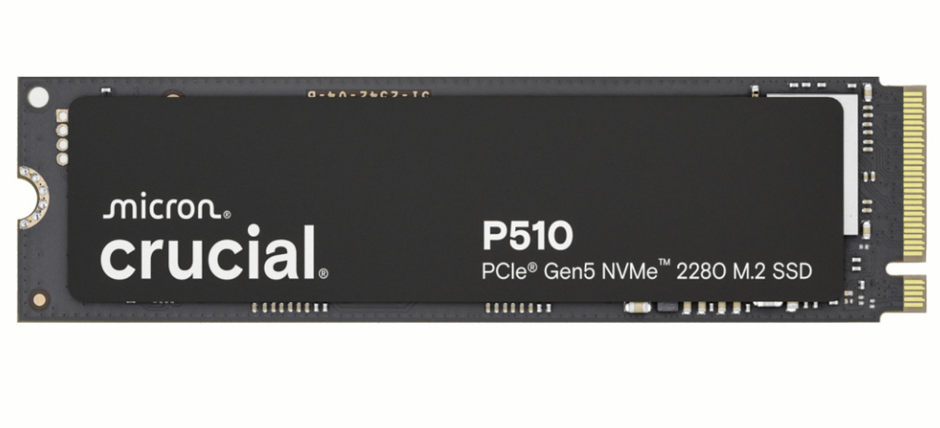 Zdjęcie produktu: Dysk Crucial SSD P510 2TB M.2 PCIe NVMe Gen5 CT2000P510SSD8