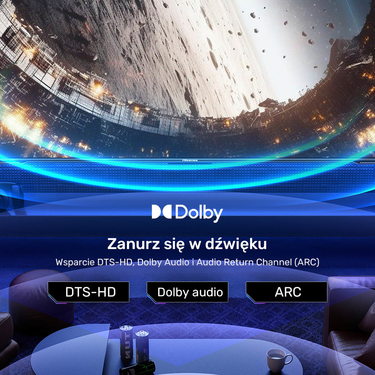 Kabel HDMI 2.1 Unitek 8K@60Hz, 4K@120Hz, LUX oplot 5m