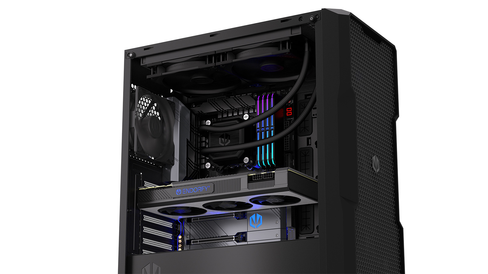 Endorfy Navis F280 Black 280mm egzemplarz ze zwrotu