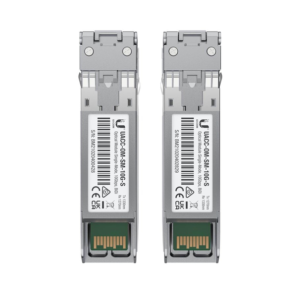 Zdjęcie produktu: Moduł Ubiquiti UACC-OM-SM-10G-S-2 przekaźników sieciowych 10000 Mbit/s