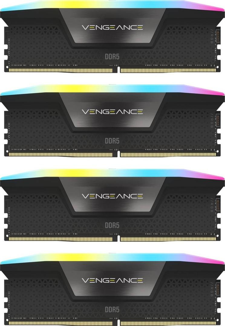 Pamięć Corsair Vengeance RGB DDR5 192GB (4x48GB) 5200MHz CL38 CMH192GX5M4B5200C38