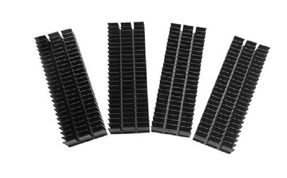 Zdjęcie produktu: Qnap HS-M2SSD-04 Radiator do M.2 SSD, 68*21*10,5 MM; metal srebrny; 4 szt