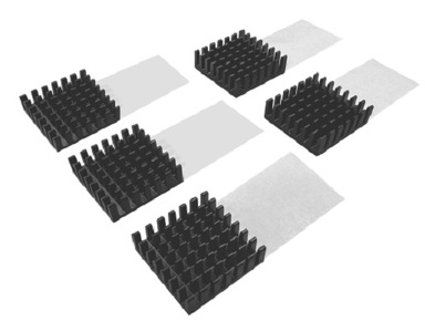 Miniatura produktu: Qnap HS-M2SSD-07  Radiator do modułu M.2 SSD, 15*15MM, czarny, samoprzylepny, 5 szt.
