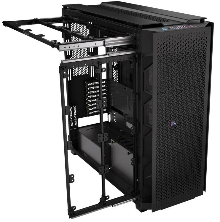 Obudowa komputera CORSAIR 9000D RGB AIRFLOW Super Full-Tower czarna (CC-9011273-WW)