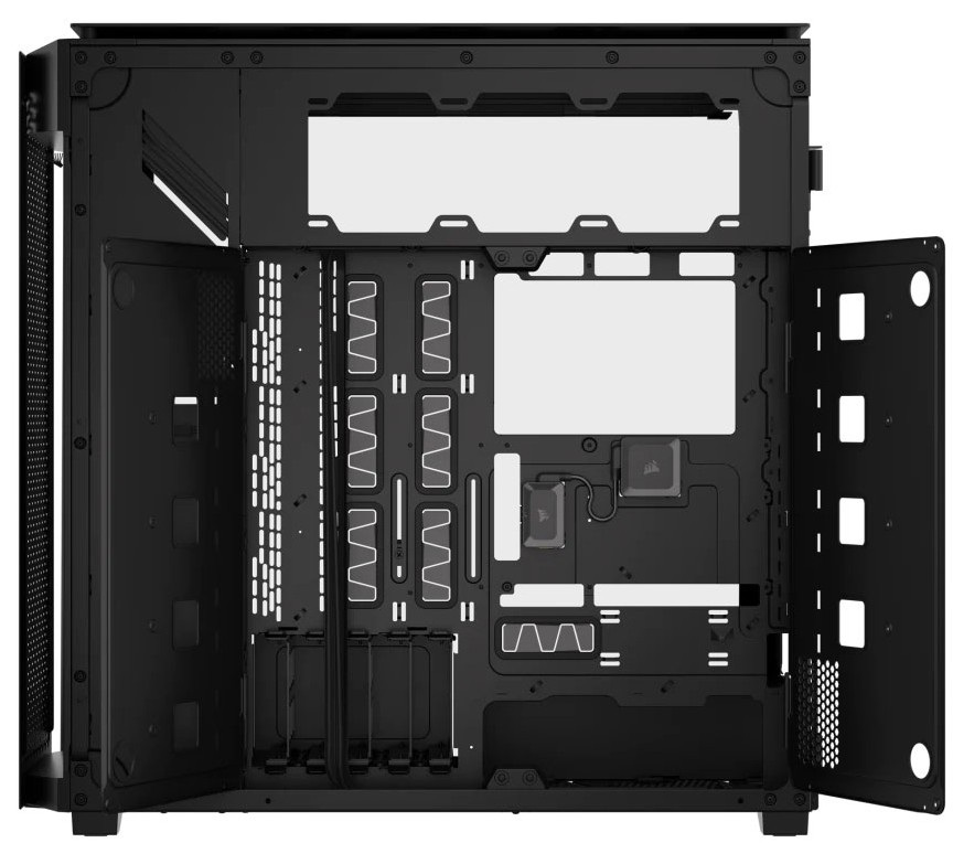 Obudowa komputera CORSAIR 9000D RGB AIRFLOW Super Full-Tower czarna (CC-9011273-WW)