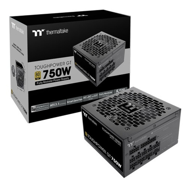 Zdjęcie produktu: Zasilacz Thermaltake ToughPower GT 750W Gold modular ATX3.1 (PS-TPT-0750FNFAGE-3)