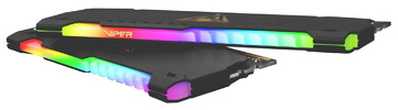 Miniatura zdjęcia: Pamięć Patriot Viper Steel RGB DDR4 64GB (2x32GB) 3600MHz CL18 PVSR464G360C8K