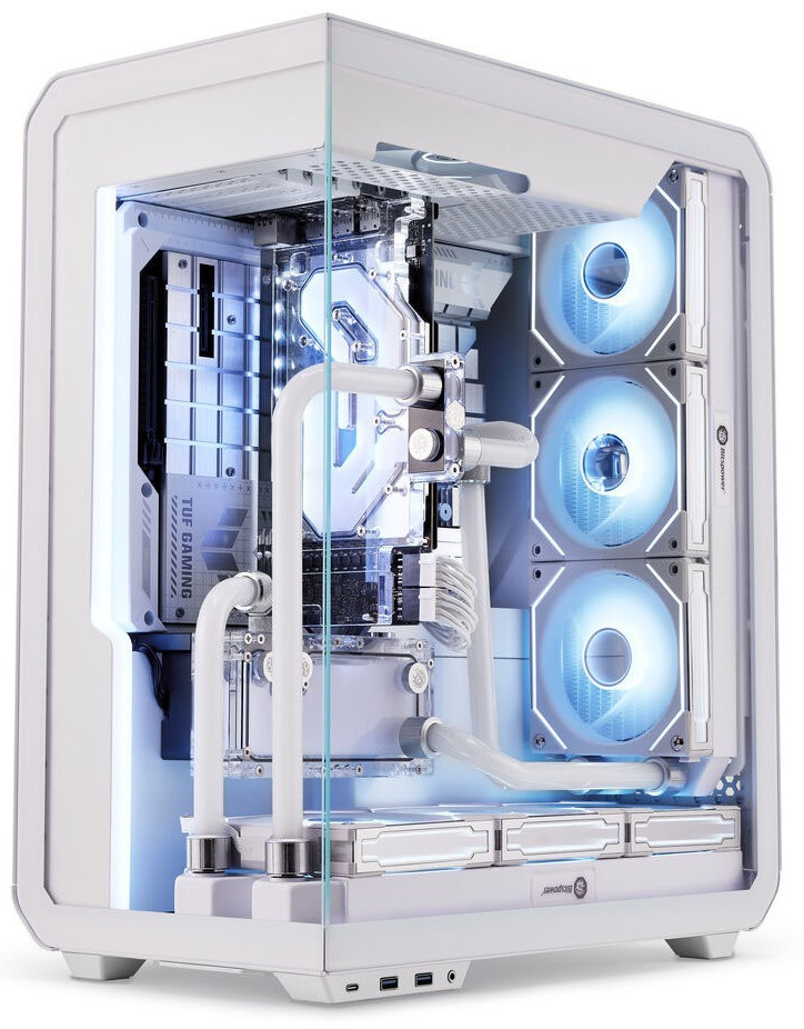 Obudowa do komputera Ssupd Xhuttle Biała