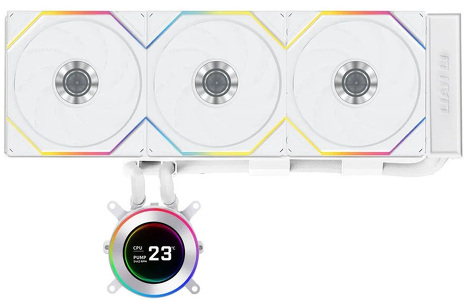 Miniatura produktu: Chłodzenie wodne Lian Li HydroShift II LCD-C 360TL ARGB White 360mm