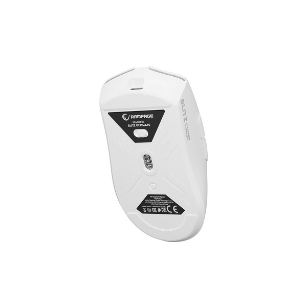 Zdjęcie produktu: Mysz bezprzewodowa Rampage BLITZ ULTIMATE optyczna 8K 30000DPI PAW3950 Biała