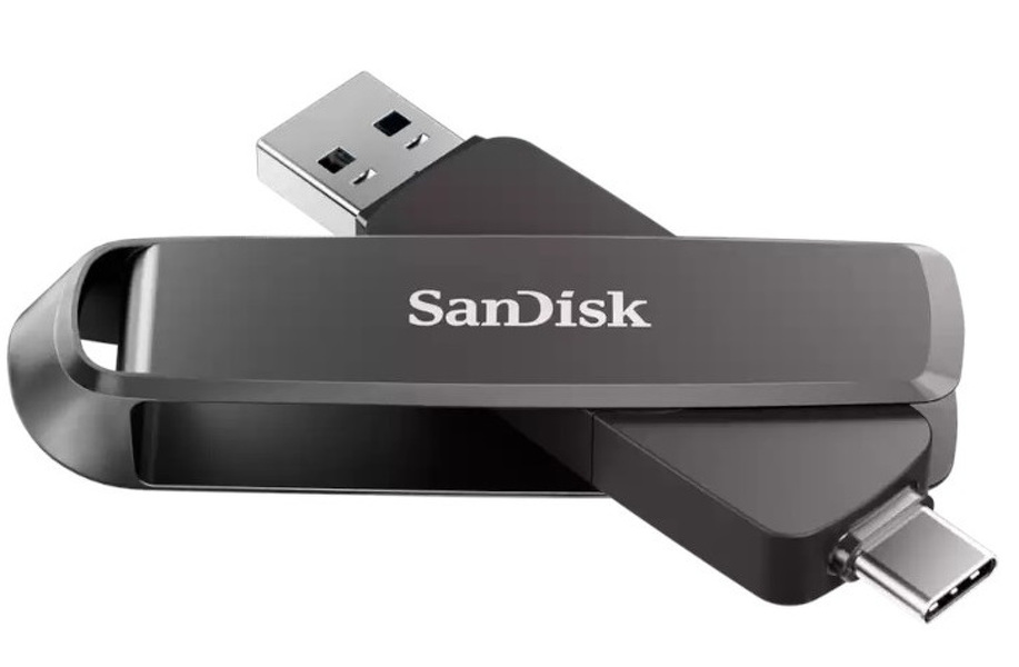 Zdjęcie produktu: Pendrive SanDisk Extreme PRO Dual Drive USB Type C + A 1TB 1000/900MB/s