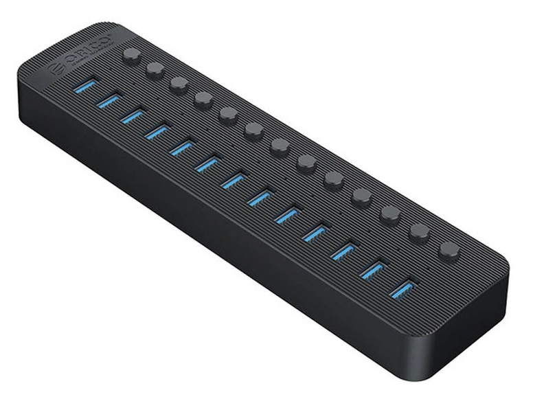 Zdjęcie produktu: Hub 13x USB-A 3.0 Orico z włącznikami - czarny