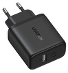 Miniatura zdjęcia: Ładowarka sieciowa Ugreen X227 20W GaN 1x USB-A 1x USB-C - czarna