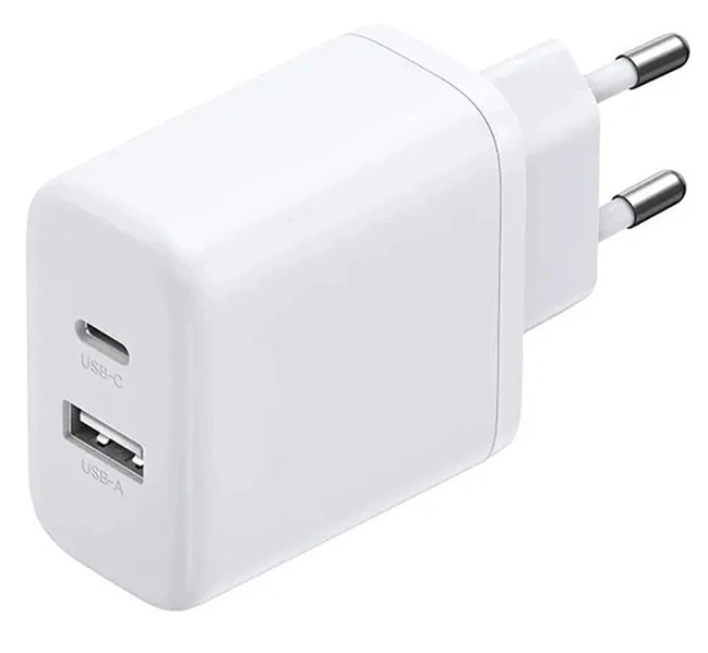 Zdjęcie produktu: Ładowarka sieciowa Ugreen X227 20W GaN 1x USB-A 1x USB-C - biała Zdjęcie produktu: Ładowarka sieciowa Ugreen X227 20W GaN 1x USB-A 1x USB-C - biała