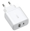 Ładowarka sieciowa Ugreen X227 20W GaN 1x USB-A 1x USB-C - biała